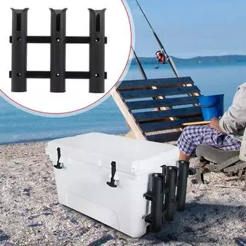 Пластиковый держатель для удочки, портативный, легкий, прочный, для спиннинга, крепление для удочки, гнездо, подставка, лодочные аксессуары