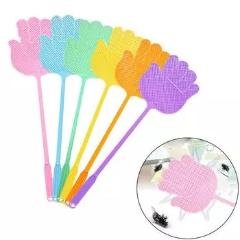 Plastic Fly Swatters Telescopic Extendable Fly Swatter Prevent Pest Mosquito Tool Flies Trap Retractable Swatter Garden Supplies