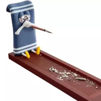 Plastic Incense Stick Holder Funny Candle Holder Ornament Indoor Incense Burner Living Room Style A