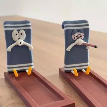 Plastic Incense Stick Holder Funny Candle Holder Realistic Crafts Burner Ash Catcher Living Room Style A