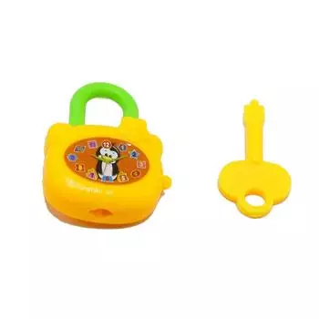 Plastic Kids Toys Kids Gifts Set Of Lock Toys Mini Lock toys Lock With Key Educational Egg Children Twist Colorful