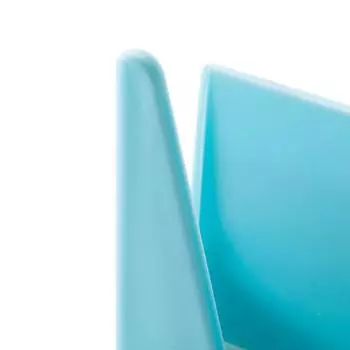 Пластиковая кухонная кастрюля, крышка для сковороды, присоска, кронштейн для инструментов, стеллаж для хранения синий