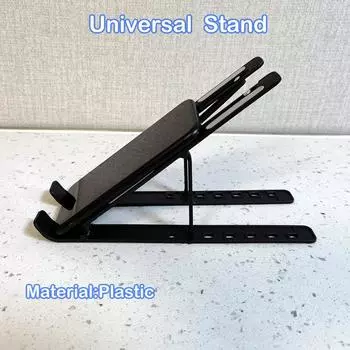 Plastic Laptop Accessories Universal Portable Foldable Laptop Holder Stand Adjustable for Notebook Matebook Tablet Iphone белый