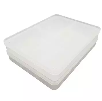 Plastic Model Improvement Committee plamokojo Sorting Tray for Plastic Models Set of 2 Hobby Tools PMKJ004W Clear White