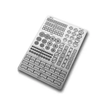 plastic model model Detail up stainless steel parts plastic model robot gundam tank fighter jet gunpla etched parts (TypB)