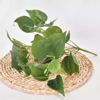 Plastic Monstera Deliciosa Epipremnum Aureum Rohdea Japonica Plant Artificial Green Philodendron