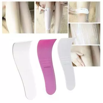 Plastic Plate Facial Mask Scraper Beauty Tool Scraper Special Hair Removal Cream Scraper And Spoon PP Plastic Scraper