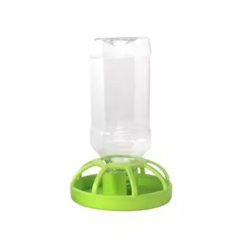 Plastic Removable Turtle Food Container Lizard Food Bowel Tortoises Water Dispenser Reptile Feeder S-green B