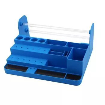 Plastic Screwdriver Holder Multilayer Shelf Phone Repair Tool Holder Professional Tool Storage