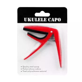 Plastic Ukulele Tuning Clamp White Uk Tone Clip Universal Ukulele Capo Classical