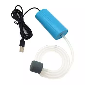 Plastic USB Oxygen Pump Mute Fish Tank Silent Aerator Air Compressor Mini Aerator Pump Aquarium