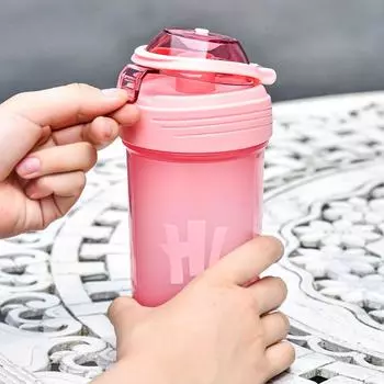 Plastic Water Cup Large Capacity Tea Kettle Drinkware Water Bottle Gift S чёрный