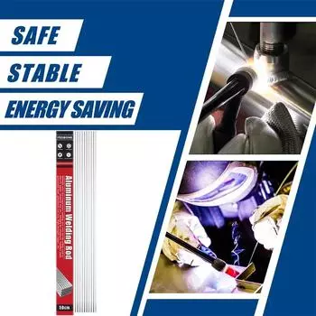 Plastic Welding Low Welder Brazing Weld No Supplies Iron Rods Need Temperature Aluminum Powder Metal Rod Equipment. Soldering 10pcs 2.0mmX33cm