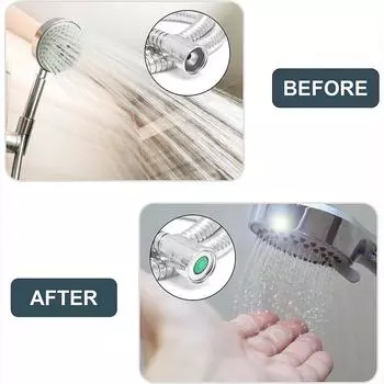 Plastics Shower Head Restrictor Bathroom Accessories Water Flow Restrictor Faucet Water Saving Tablet Fixed Shower Head