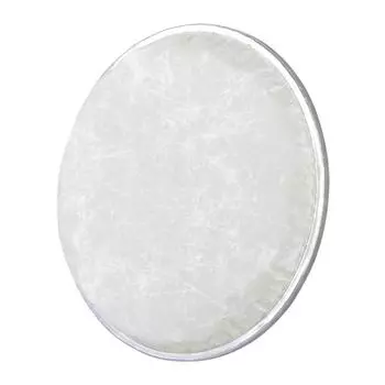 Пластик для барабана 10 дюймов Пластик для конга джембе Пластик синтетическая кожа бежевый