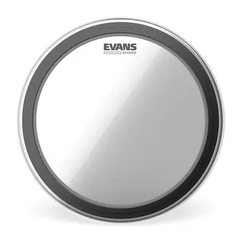 Пластик для бас-барабана EVANS EMAD2 прозрачный BD18EMAD2 EMAD2 прозрачный 18 дюймов / (7мил + 10мил) []
