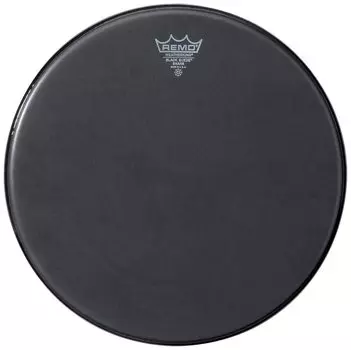 Пластик малого барабана REMO Remo, черная замша, боковая часть малого барабана BS-814SA