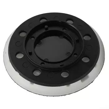 Пластик + полиуретановая шлифовальная подушечка, сменный полирующий диск, 1 шт., 125 мм, 5 дюймов