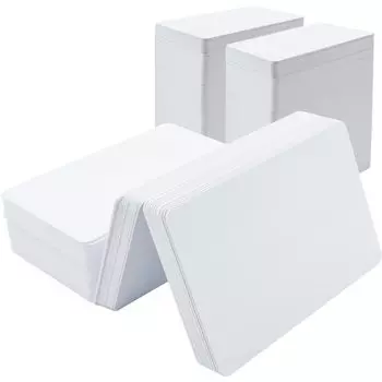 Пластик VANRA 250 Plain PVC CR80 Standard Blank Имя Сотрудник Студенческие Карты Карты, Части, Карты, Печатные, Размер, Теги, Карты, Карты, Членские