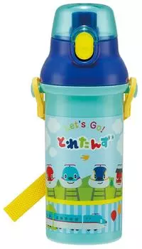 Пластиковая бутылка для воды Skater 480 мл, антибактериальная, Toretans 22, сделано в Японии, детская PSB5SANAG-A