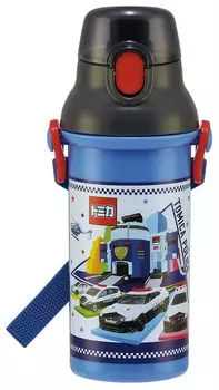 Пластиковая бутылка для воды Skater 480 мл антибактериальная Tomica 22 для мальчиков, сделано в Японии, детская Ag+ PSB5SANAG-A
