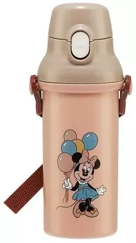 Пластиковая бутылка для воды Skater 480 мл антибактериальная Disney Minnie Mouse Retro Сделано в Японии детская PSB5SANAG-A