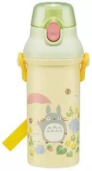 Пластиковая бутылка для воды Skater 480 мл антибактериальная Мой сосед Тоторо Sanpomichi Ghibli Girls Сделано в Японии Детская PSB5SANAG-A