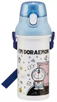 Пластиковая бутылка для воды Skater 480 мл антибактериальная Doraemon Space Walk Sanrio для детей I m PSB5SANAG-A