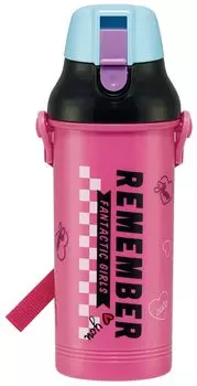 Пластиковая бутылка для воды Skater 800 мл антибактериальная REMEMBER Сделано в Японии детская PSB8RAG-A