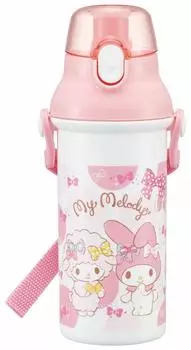 Пластиковая бутылка для воды Skater My Melody Sanrio 2020 Новый дизайн 480 мл PSB5SAN Детская