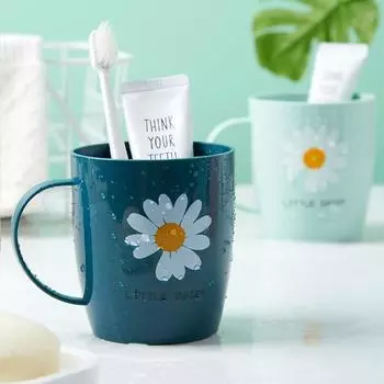 Пластиковая чашка для чистки зубов, пара чашек для мытья, простая домашняя студенческая. Модный креативный милый держатель для зубных щеток, уникальный подарок Pink