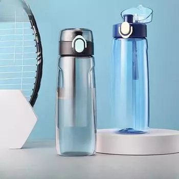 Пластиковая чашка, уличная портативная чашка, высокопроизводительная летняя студенческая высококачественная чашка для воды, чашка для фитнеса