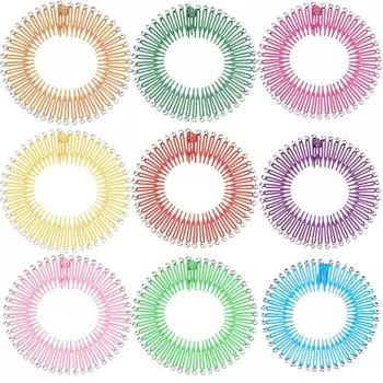 Пластиковая гибкая круглая повязка на голову, полный круг, волнистый обруч для волос, невидимая эластичная гибкая расческа для женщин