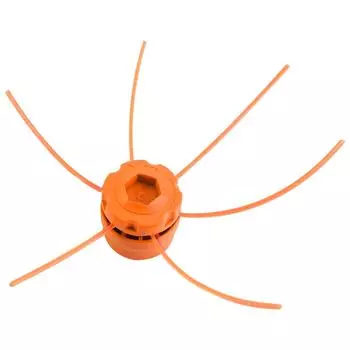 Пластиковая головка триммера, набор струн для бензинового кустореза, красная красный