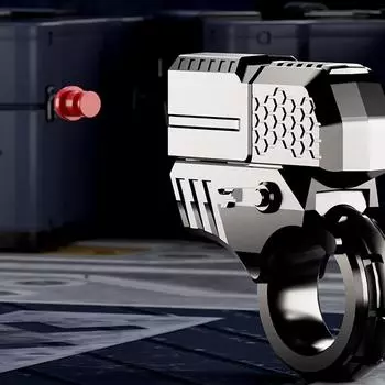 Пластиковая игрушка-фиджет, антистресс, мини-игрушка-стрелялка, пистолет-спиннер, подарок на день рождения