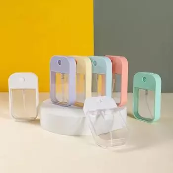 Пластиковая карточка Флакон Духи Белый Розовый Синий Водный Распылитель Флакон для Дезинфицирующего Средства Для Рук Оральный Спрей Распылитель Инструменты