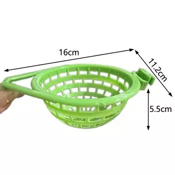 Пластиковая клетка для гнезда канареек Декоративные клетки Яйца птиц Гнездо для домашних птиц Инструменты для вылупления Принадлежности для вылупления птиц A2