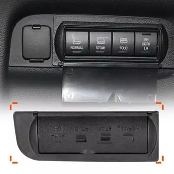 Пластиковая кнопка регулировки автомобильного сиденья, защитный чехол, подходит для Ford Explorer 13-17