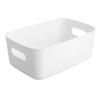 Пластиковая корзина для хранения большой емкости, органайзер для хранения закусок Comestic, ящики для настольной кухни