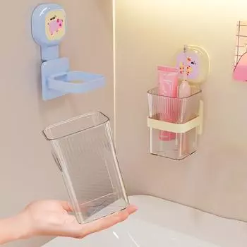 Пластиковая корзина для хранения в ванной комнате, экономит место, полка для хранения в душе, держатель для зубных щеток, корзина для душа синий