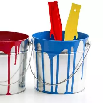 Пластиковая краска для обоев, клей для краски, мешалка, ручной миксер, палочка для смешивания, лопатка, самодельный эффективный и удобный инструмент для смешивания L