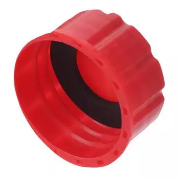 Пластиковая крышка для 5-галлонной газовой канистры, внутренний диаметр 43 мм, высота 23 мм, переносная крышка для бензобака, красная, внешний диаметр 54 мм