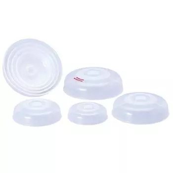 Пластиковая крышка Sanko Range Mate, набор из 4 шт., натуральный, R-4