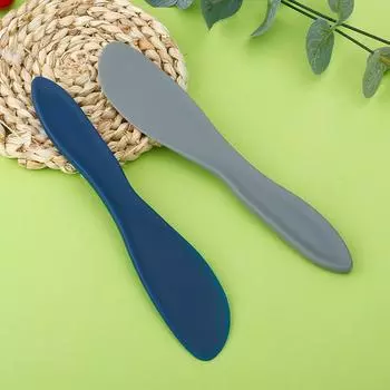 Пластиковая кухонная лопатка для приготовления пищи, скребок для теста, разглаживатель сливок и масла, термостойкая посуда, инструменты для выпечки тортов белый