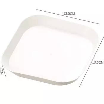 Пластиковая кухонная тарелка для соуса, маленькая доска для уксуса, тарелки для закусок, бытовая тарелка для фруктов