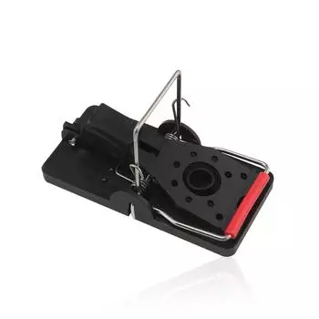 Пластиковая ловушка для мышей с быстрым освобождением для помещений, офиса, кухни, ресторана, гостиной, гаража, галереи, ловли мышей