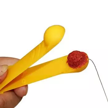 Пластиковая ложка для приманки легкого давления, легко переносить пищевые рыболовные снасти под давлением, рыболовные снасти