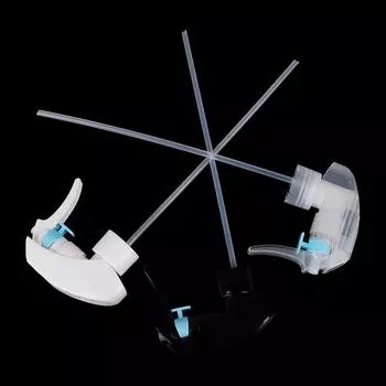 Пластиковая мелкодисперсная распылительная головка для полива цветов, распылительная головка для очистки, дезинфекция спиртом, ручной пистолет-распылитель прозрачный