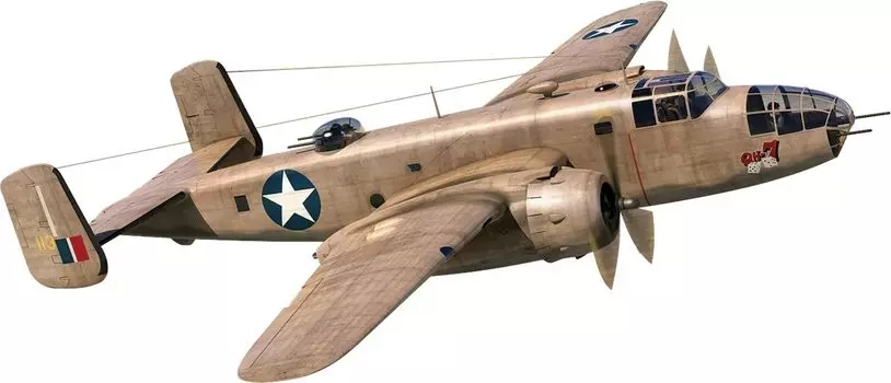 Пластиковая модель Airfix America North American Mitchell 1/72 B-25C/D X-6015A