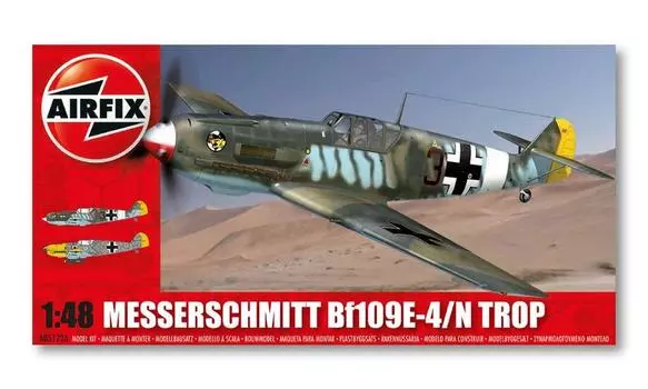 Пластиковая модель Airfix Messerschmitt Bf109 Tropical 1/48